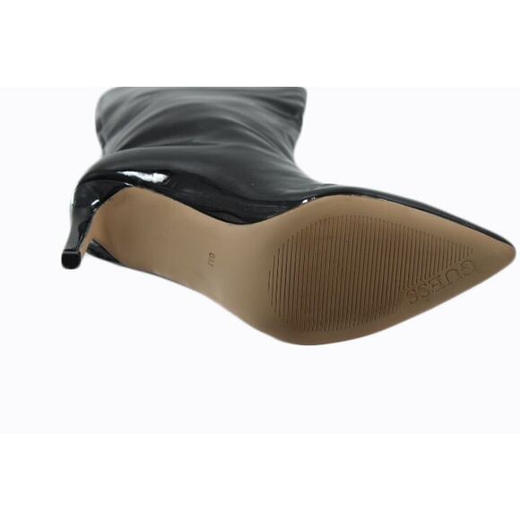 GUESS Women's Dayton Knee High Boot Size 6M Patent Faux Leather - Picture 6 of 8